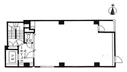 第3東邦ビル ワンルームの間取図画像