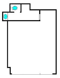 マートルコート自由が丘2 ワンルームの間取図画像