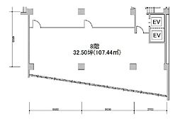 偕楽ビルディング外神田 ワンルームの間取図画像