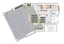 神田三崎町ビル ワンルームの間取図画像