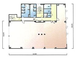 第3愛和ビル ワンルームの間取図画像