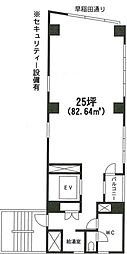 JR山手線 高田馬場駅 徒歩1分 6階/-