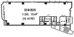 東栄産業日暮里駅前第3ビル ワンルームの間取図画像