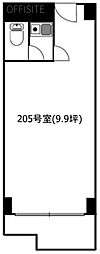 ニュー千駄ヶ谷マンション 2階/205