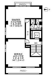 S・Tビル ワンルームの間取図画像