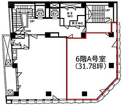 パークビル ワンルームの間取図画像