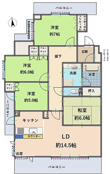 間取り：323000523834