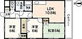 Kハイム城南4階6.5万円