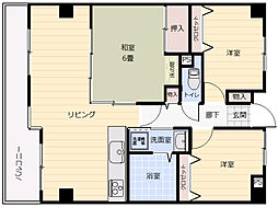 EFT牛田東 1階3LDKの間取り