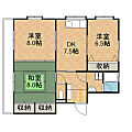レジデンス木村3階7.5万円