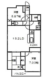 間取図画像 3SLDK