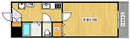 JP・BLDG 3階1Kの間取り