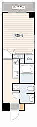 エコービル 3階1Kの間取り
