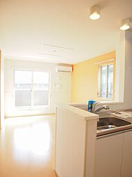 ラ・リューア　Ｂ 201 2階2LDKのリビング/ダイニング