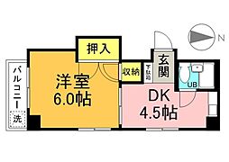 間取図画像 1DK