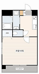 BONDBLD. 4階1Kの間取り