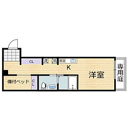 間取図画像 ワンルーム