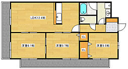 プロスペリティNakamura 7階3LDKの間取り
