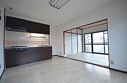 ビューハイツ枝松 303 3階2DKのリビング/ダイニング