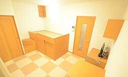 レオパレスヴィラアンソレイユ 207 2階1Kのリビング/ダイニング