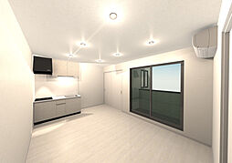 グランビア江波栄町 202 2階1LDKのリビング/ダイニング