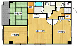 高須フィグハウス 3LDKの間取図画像
