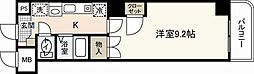 クレール西広島 1Kの間取図画像