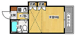 アイホーム 1Kの間取図画像