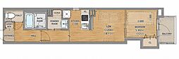 LIFEMENT GLANZ YOKOGAWA 1LDKの間取図画像