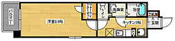 第32友建ビル 1Kの間取図画像