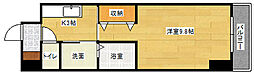 フェリスグランド舟入中町 1Kの間取図画像