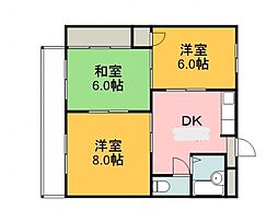 レジェンドいとう 3DKの間取図画像