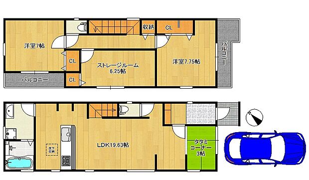 ■南東向き日当たり良好■たっぷりの陽光に包まれる明るい住まいに気持ちも明るくなりますね♪