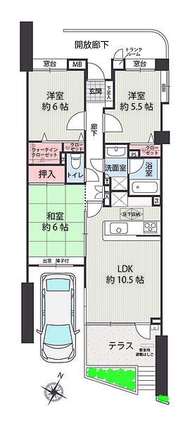 間取り：313004368522