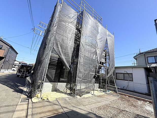 住宅性能表示制度4分野6項目で最 高等級取得を標準化!(2号棟・2026年2月撮影)