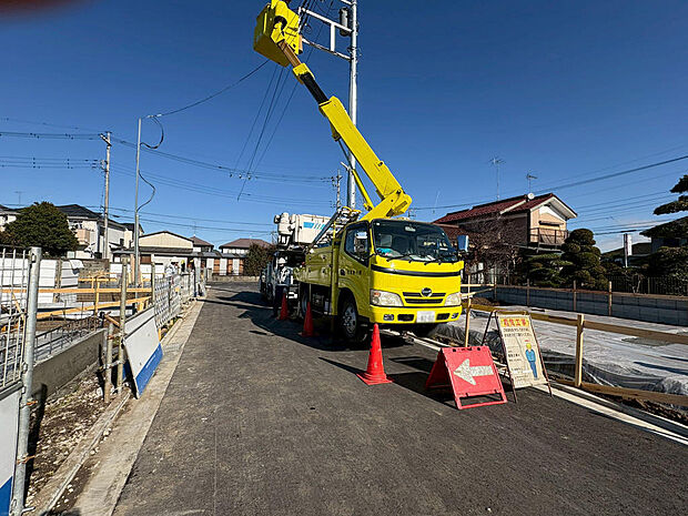 (3・6号棟前面道路・令和7年12月16日撮影)