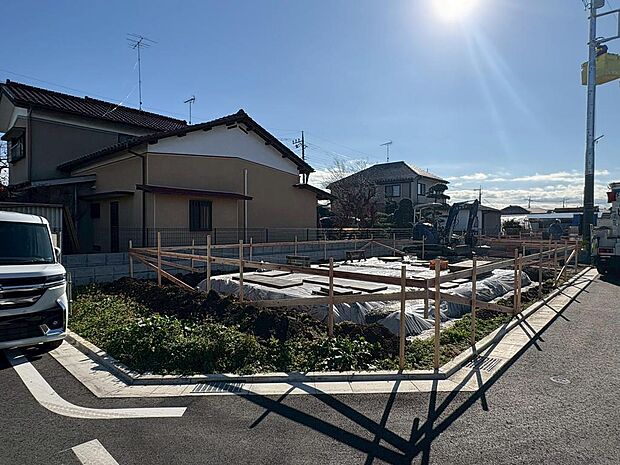 地震に負けず安心して暮らせる住まいを。(1号棟・令和7年12月16日撮影)