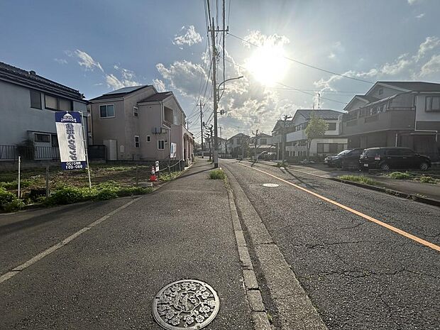 小学校が近くファミリーに適した街(R8年4月11日撮影)