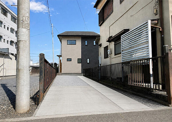 住宅を建てた場合の完成予想図ですので、実際の建物・外構と異なる場合があります。（完成イメージ）