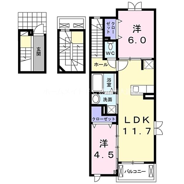 同じ建物の物件間取り写真 - ID:223032464742