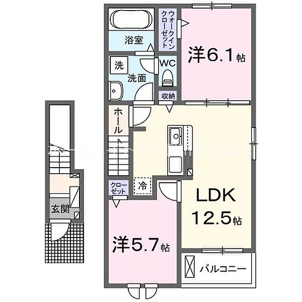 同じ建物の物件間取り写真 - ID:223032465106