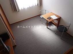 レオパレス市場台 1階1Kのリビング/ダイニング