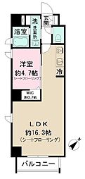 ファインクレスト健和 6階/604