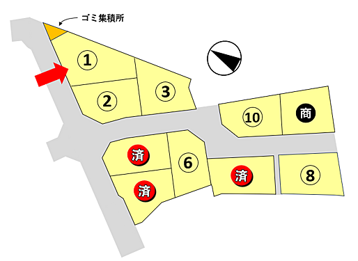 区画図：325000106250
