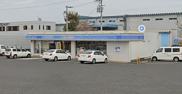 ローソン五個荘簗瀬店まで約800m