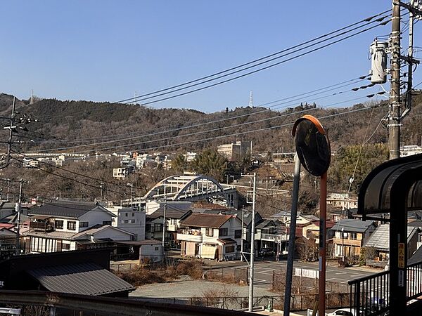 敷地内から見た風景