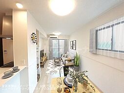 JR武蔵野線 船橋法典駅 徒歩18分の賃貸アパート 1階1LDKのリビング/ダイニング