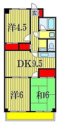 間取図画像 3DK