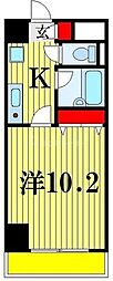 ダイヤマンション 1Kの間取図画像