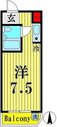 間取図画像 ワンルーム
